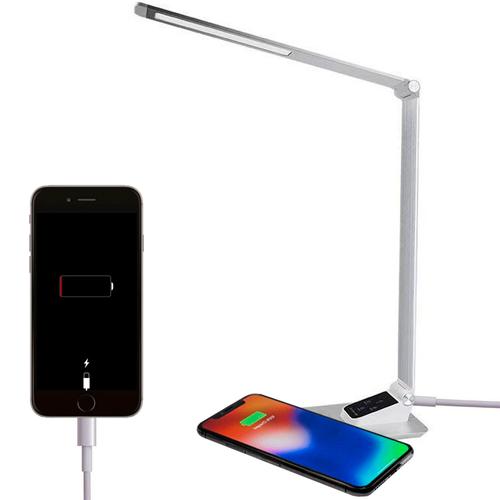 Lampara De Escritorio Led GADNIC LM100 Cargador Inalámbrico  - 0