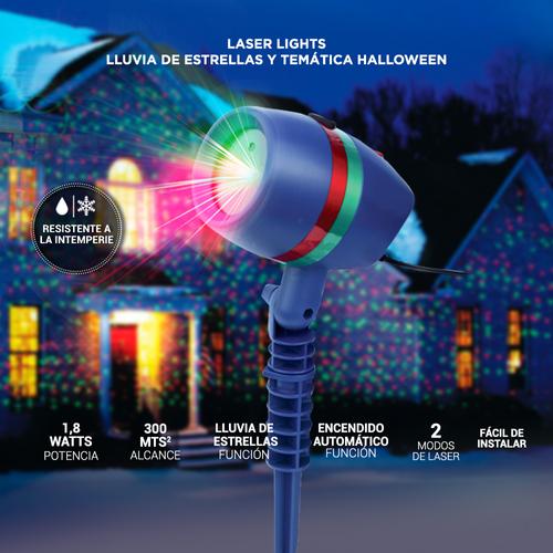 Laser Lights | Lluvia de estrellas, Halloween - 1