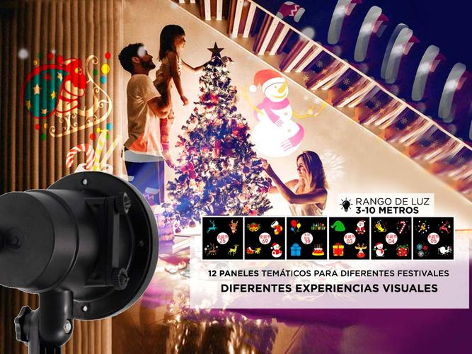 Luz Decorativa Gadnic Led Proyeccion Varios Motivos - 2
