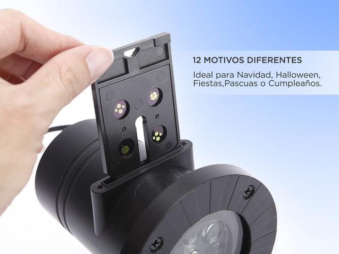 Luz Decorativa Gadnic Led Proyeccion Varios Motivos - 4