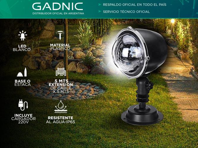 Luz Decorativa Gadnic Nieve Navidad - 1