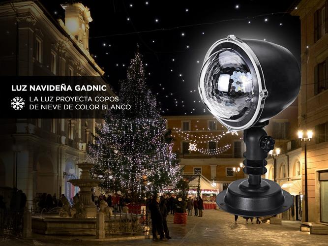 Luz Decorativa Gadnic Nieve Navidad - 2