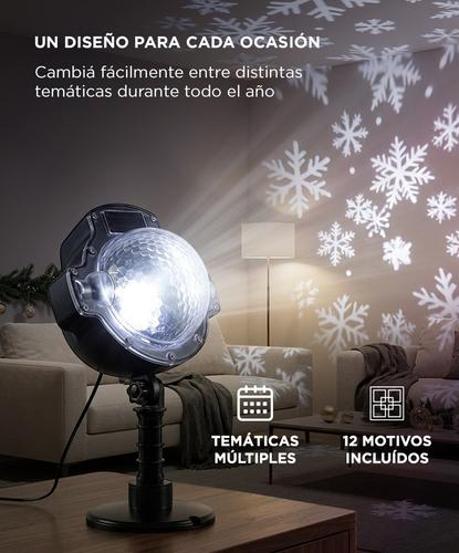 Luz Decorativa Gadnic Nieve Navidad - 2