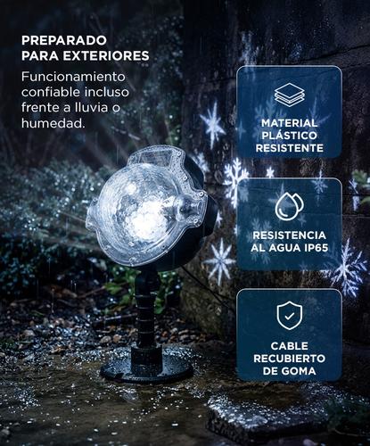 Luz Decorativa Gadnic Nieve Navidad - 3
