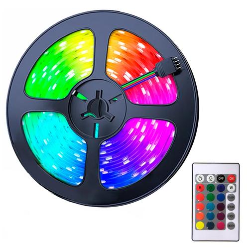 Tira Led Gadnic RGB 5050 L20L Control Remoto 150 Leds - 0