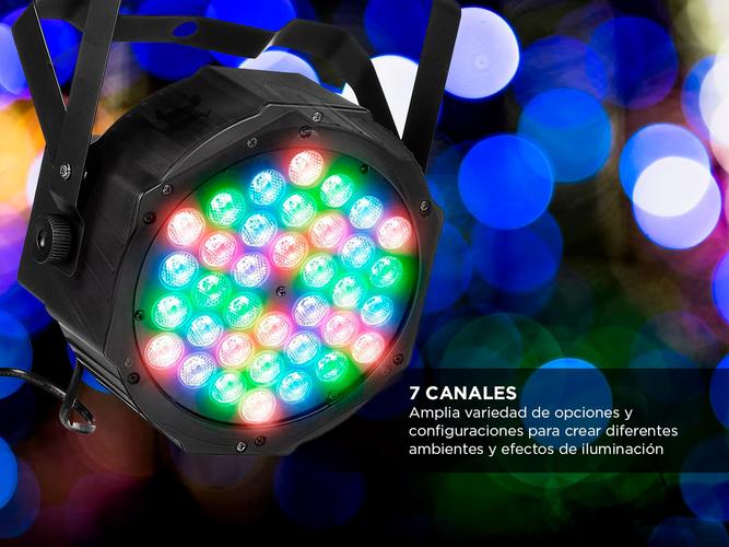 Tacho Luz Led Gadnic Reflector RGB Audioritmico - 2