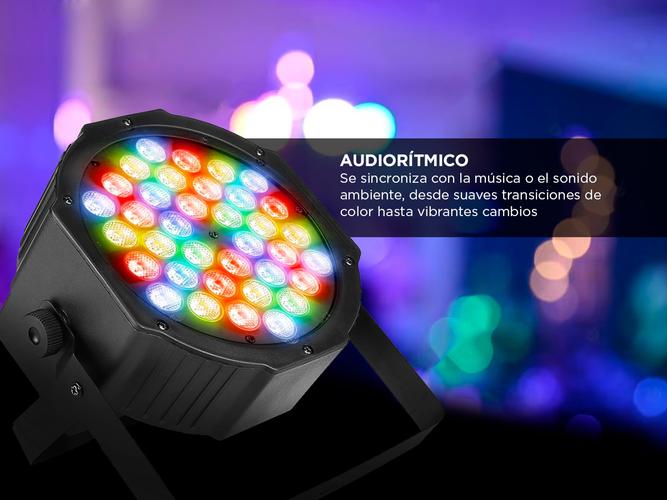 Tacho Luz Led Gadnic Reflector RGB Audioritmico - 3