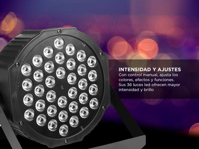 Tacho Luz Led Gadnic Reflector RGB Audioritmico - 4