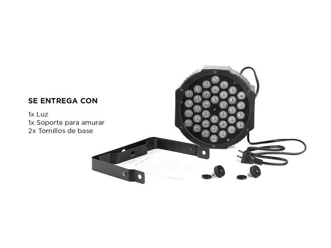 Tacho Luz Led Gadnic Reflector RGB Audioritmico - 6