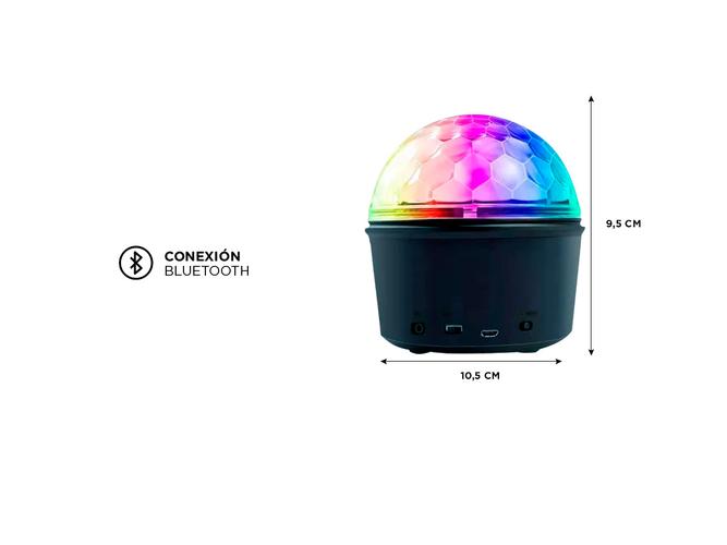Proyector Parlante Gadnic L43TG Bluetooth Luz Led Rgb  - 3