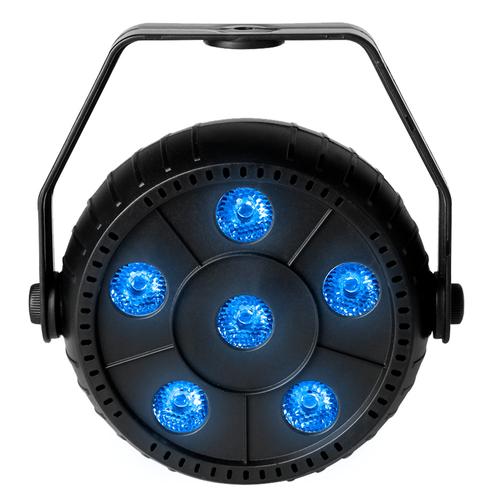 Tacho Par Led 3 En 1 Gadnic 6 X 1.5W RGB  - 0