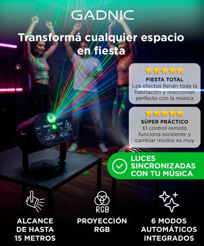 Reflector Laser Gadnic Multi Modo Con Control Remoto - 1
