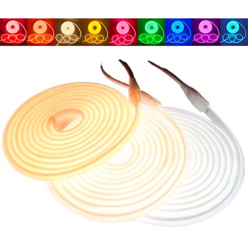 Tira LED Silicona GADNIC 120LED 5 mts Neón  - 0