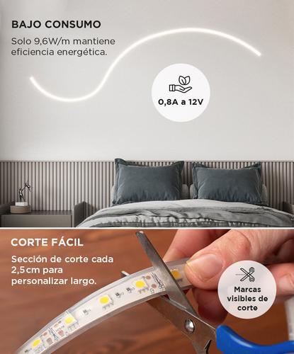 Tira LED Silicona GADNIC 120LED 5 mts Neón  - 3