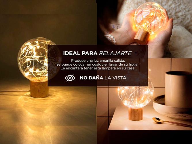 Lampara Velador Twinkle Gadnic Star Mesa de Luz - 4