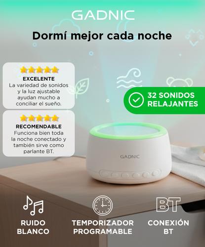 Maquina De Ruido Blanco Gadnic FR5 Bluetooth 32 Sonidos Para Dormir - 1