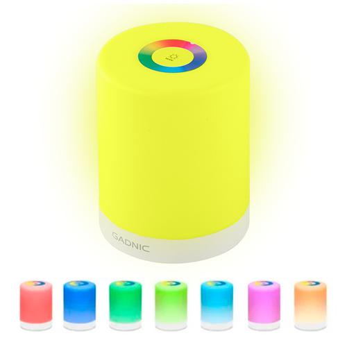 Velador Luz de Noche LED Tactil Recargable USB - 0