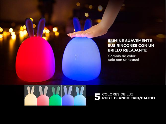 Luz Velador Para Niños Gadnic Luz de Noche Recargable Led  - 2