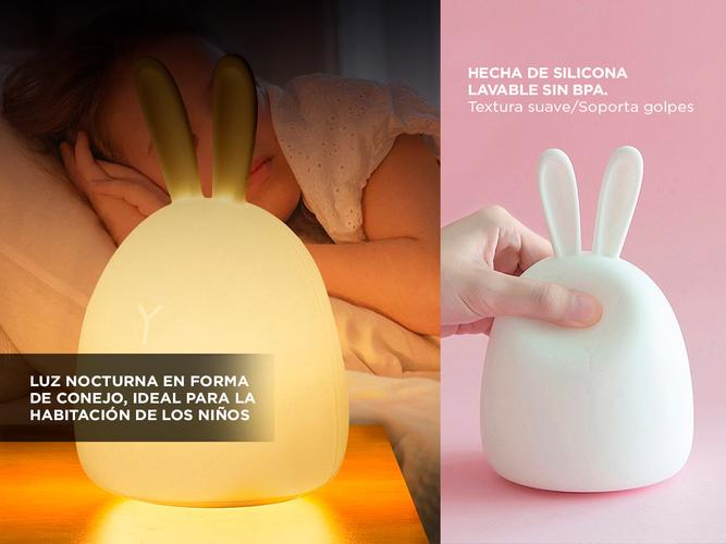 Luz Velador Para Niños Gadnic Luz de Noche Recargable Led  - 3