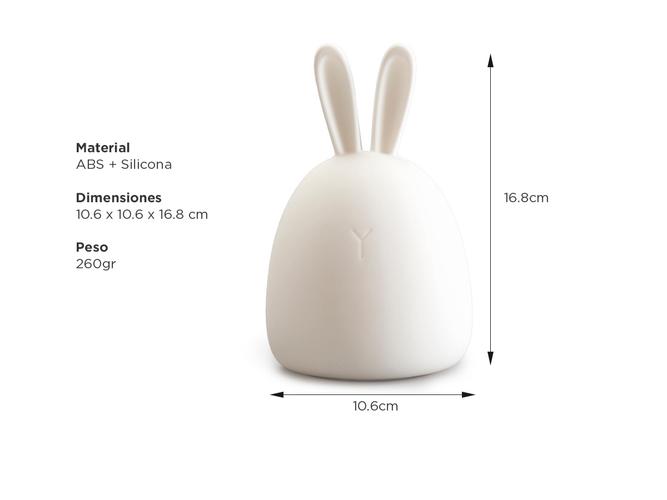 Luz Velador Para Niños Gadnic Luz de Noche Recargable Led  - 5