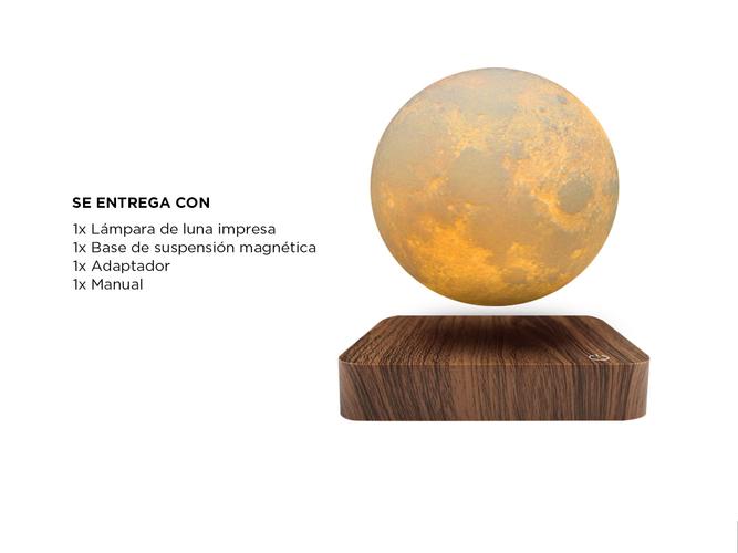 Lámpara de luna flotante Gadnic LEVI Luz Lunar Giratorio - 5