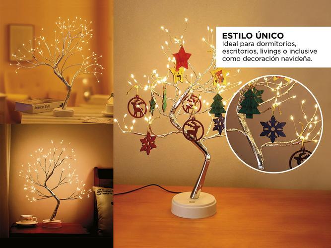 Lámpara Led VEL3000 Gadnic Arbol Bonsai Con 108 Luces Led - 3
