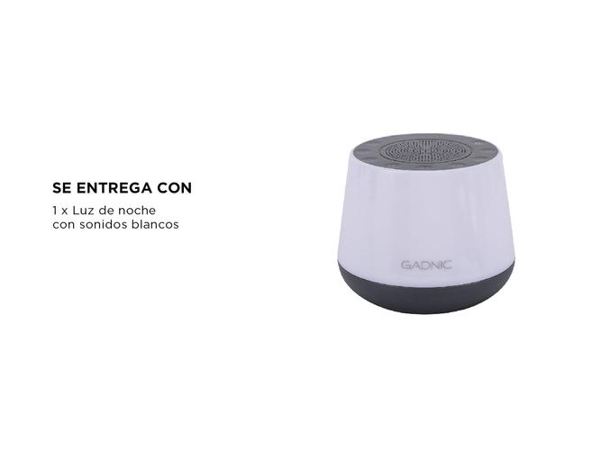 Lámpara de Noche Gadnic Con Sonido Blanco Para Dormir RGB  - 5