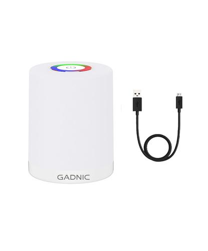 Velador Luz de Noche Gadnic LED Táctil RGB Recargable Portátil  - 6