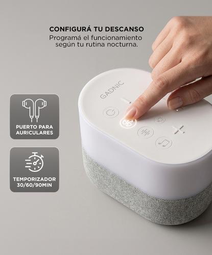 Máquina de Ruido Blanco Gadnic 26 Sonidos Para Dormir - 4