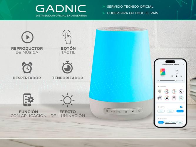Maquina de Ruido Blanco Gadnic  - 1