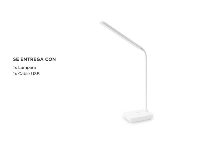 Lámpara De Escritorio Gadnic Led Ajustable Recargable - 5