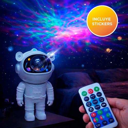 Proyector De Galaxia Astronauta Gadnic  Luz Nocturna Espacial Estrellas - 0