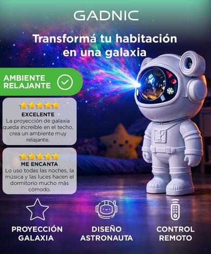 Proyector De Galaxia Astronauta Gadnic  Luz Nocturna Espacial Estrellas - 1