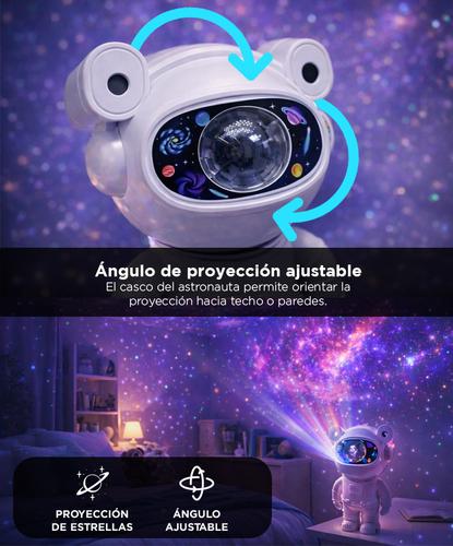 Proyector De Galaxia Astronauta Gadnic  Luz Nocturna Espacial Estrellas - 2