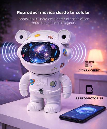 Proyector De Galaxia Astronauta Gadnic  Luz Nocturna Espacial Estrellas - 3