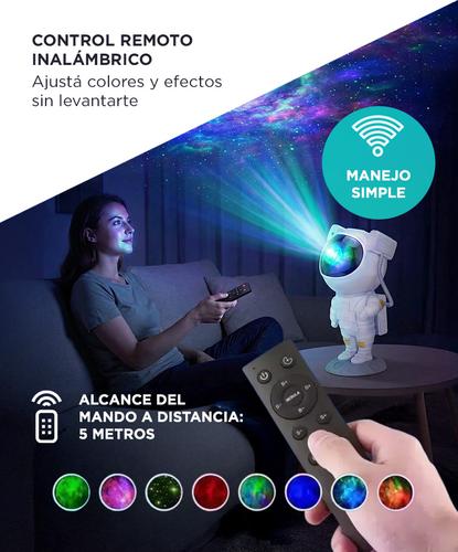 Proyector Astronauta Galaxia Gadnic Lámpara  7 Colores LED 5W - 2