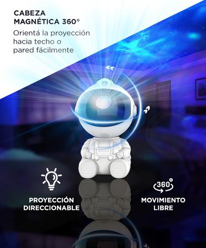 Proyector Astronauta Galaxia Gadnic Lampara 7 Colores Control Remoto LED 5W - 3