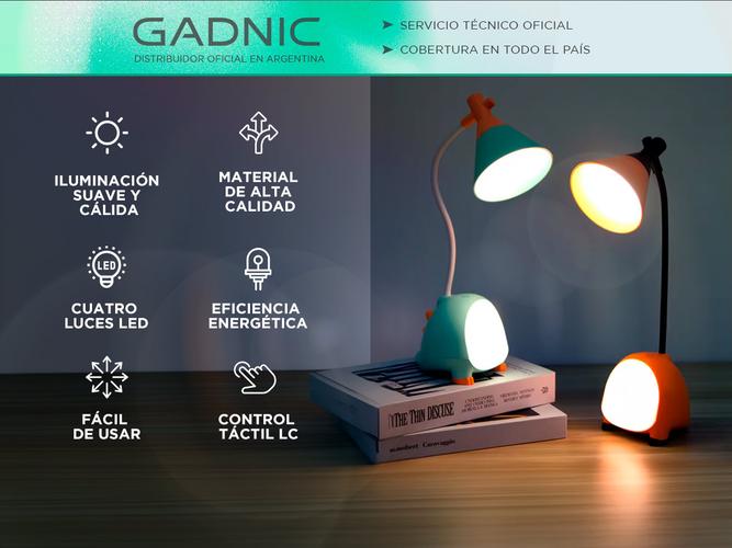 Lámpara De Escritorio Dinosaurios Gadnic Con Luz Nocturna - 1