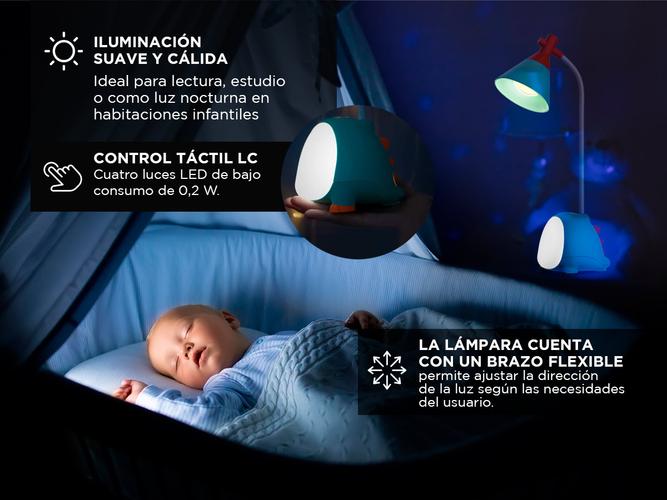 Lámpara De Escritorio Dinosaurios Gadnic Con Luz Nocturna - 2