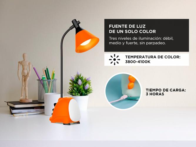 Lámpara De Escritorio Dinosaurios Gadnic Con Luz Nocturna - 3