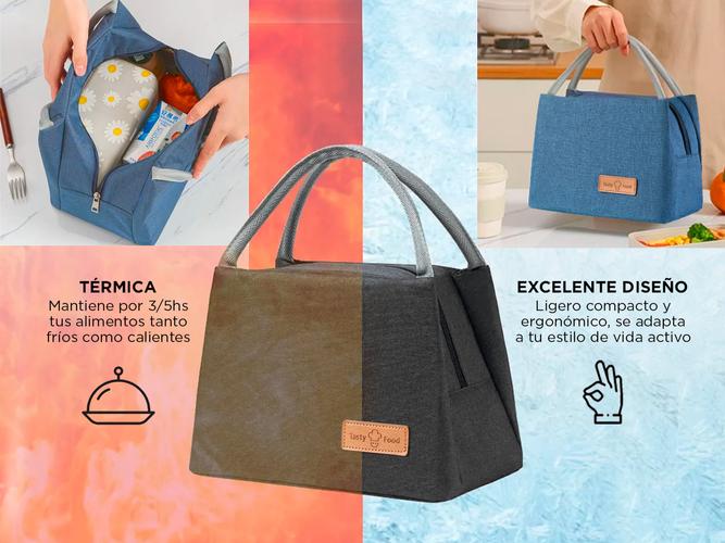 Vianda Termica Gadnic Impermebale para Adultos y Niños - 3
