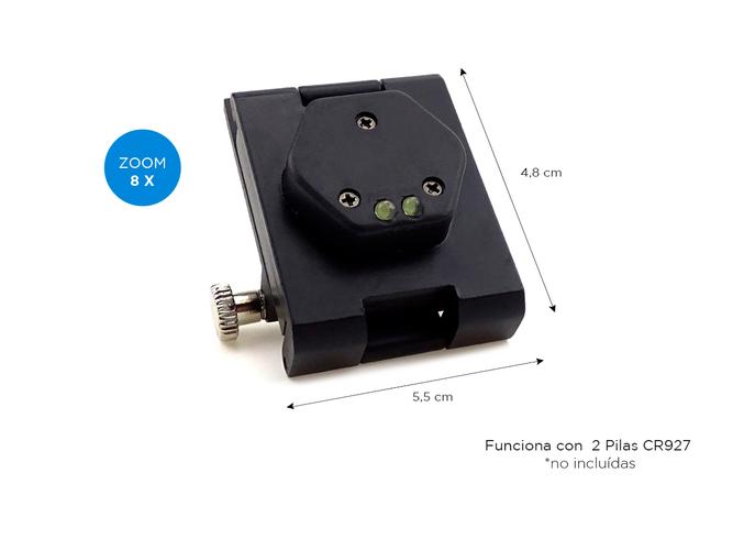 Lupa Cuenta Hilos Luz Led Gadnic Maximus3 Tornillo Micrométrico - 4