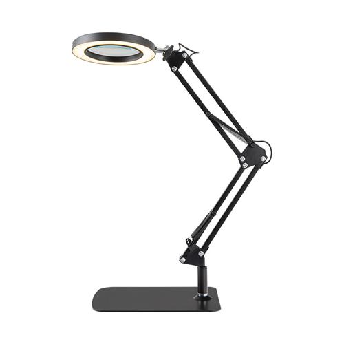 Lámpara Led De Escritorio Gadnic Con Lupa 3 Luz Ajustable  Usado - 0