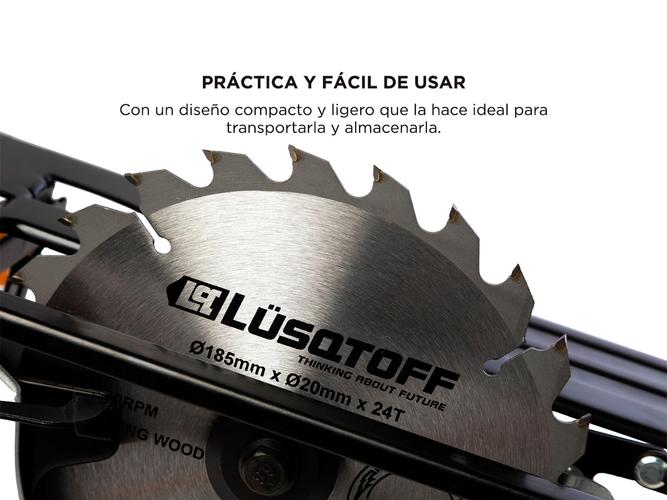 Sierra Circular Lusqtoff 1500W 185mm 5500rpm CSL1500-8 - 3