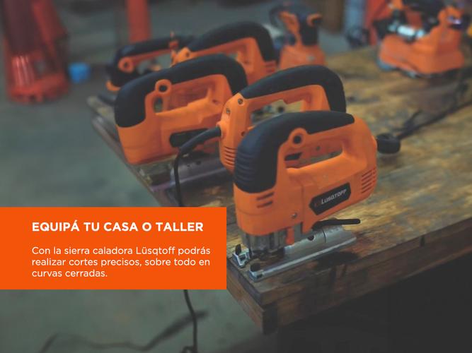 Sierra Caladora Lusqtoff 710W 3000rpm Guia Vel Variable  SCL710-8 - 3