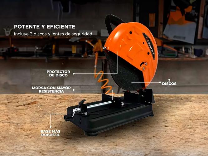 Sierra Sensitiva De Banco Lusqtoff 2000W CM14 + Disco - 3