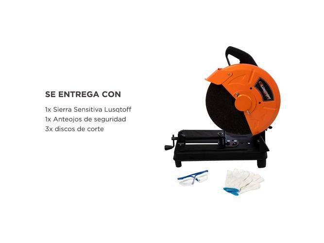 Sierra Sensitiva De Banco Lusqtoff 2000W CM14 + Disco - 5