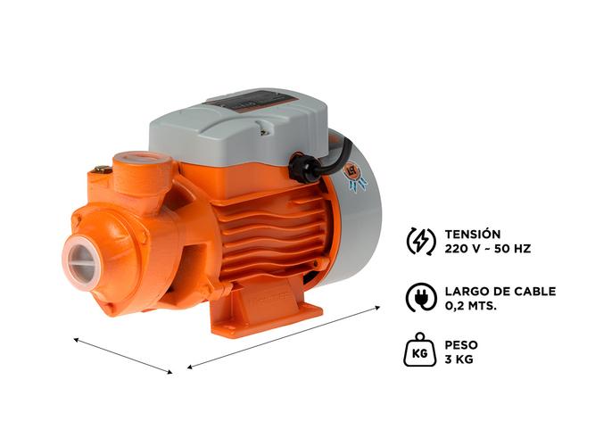 Bomba Periferica Lusqtoff 0.5hp 375W CPM150  - 4