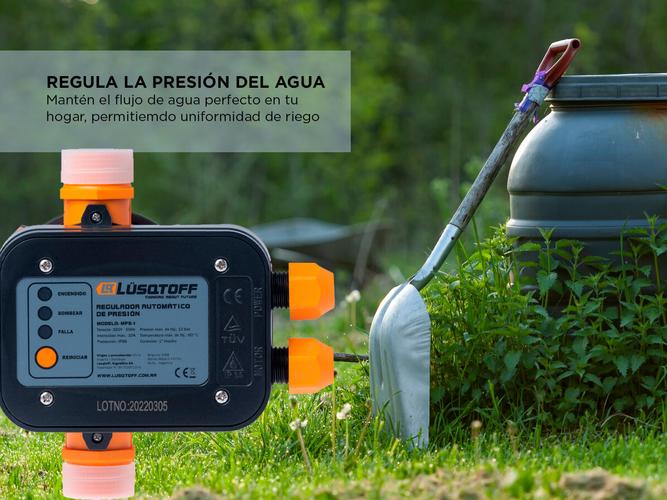 Regulador Automatico de Presion Lusqtoff Agua Bomba  - 2
