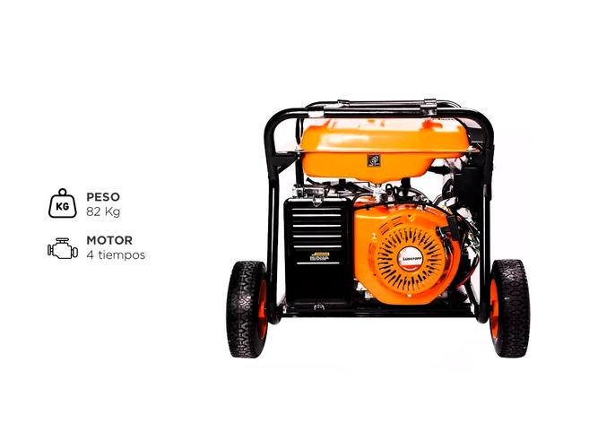 Generador Grupo Electrogeno Portatil Lusqtoff 6500W Monofasico 15hp LG7500EX - 4
